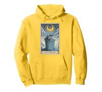 The Hermit Raccoon Tarot Card Raccoon Pullover Hoodie