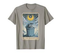 The Hermit Raccoon Tarot Card Raccoon T-Shirt