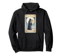 The Hermit Silent Night Christmas Tarot Pullover Hoodie