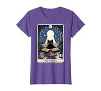 The Hermit Tarot Card Cat In Box Mystic Funny Cat T-Shirt