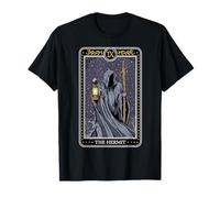 The Hermit Tarot Card Graphic Tee for Unisex Women & Men T-Shirt