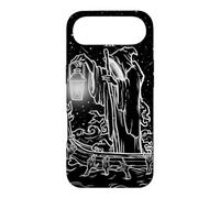 The Hermit Tarot Card Grim Reaper Occult Halloween Goth Case for iPhone Air