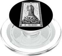 The Hermit Tarot Card IX Arcana Occult Mystic PopSockets PopGrip for MagSafe