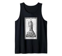 The Hermit Tarot Card IX Arcana Occult Mystic Tank Top