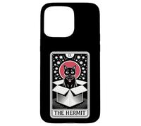 The Hermit Tarot Card Mystic Cat In Box Funny Cat Case for iPhone 15 Pro Max
