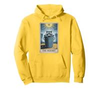 The Hermit Tarot Card Mystic Raccoon Pullover Hoodie