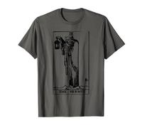 The Hermit Tarot Card Occult Gothic Mythology Vintage Pagan T-Shirt