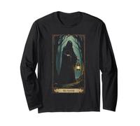 The Hermit Tarot Card Tarot Reader Gothic Long Sleeve T-Shirt