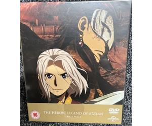 THE HEROIC LEGEND OF ARSLAN : SERIES 1 PART 2 (DVD) NEW SEALED