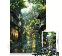 The Hidden Alley Jigsaw Puzzles 1000 Pieces for Adults Memory Boost Warm Time Image Assembly Fine Art Piece (38x52cm)