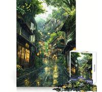 The Hidden Alley Jigsaw Puzzles 1000 Pieces for Teenagers Think Game Peaceful Time Quality Edge Perfect Present (50x75cm)