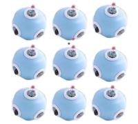 The High-EfficiencyLaundry Ball Strongly Adsorbs The Debris on The Clothes and The Washing Machine Cleaning Ball GetsThe Dirty and Anti-Knotting Ball (Bule)