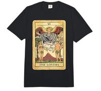 The High Lovers Tarot Card IV Vintage Occult Design 6 Cards Comfort Colors Adult Heavyweight T-Shirt