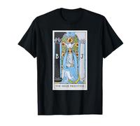 The High Priestess Tarot Card II T Shirt Traditional Design T-Shirt