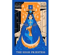 The High Priestess: tarot card journal (100 page, 6x9 size) lined notebook diary blank pages