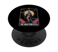 The High Priestess Tarot Card Mystical Arcana Art PopSockets Adhesive PopGrip