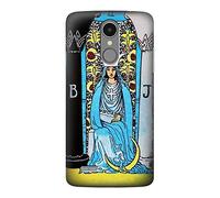 The High Priestess Vintage Tarot Card Case Cover For LG K8 (2017)
