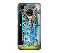 The High Priestess Vintage Tarot Card Case Cover For Motorola Moto G5S