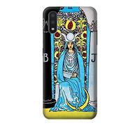 The High Priestess Vintage Tarot Card Case Cover For Samsung Galaxy A01