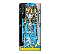 The High Priestess Vintage Tarot Card Case Cover For Sony Xperia 1 II