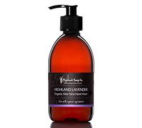 The Highland Soap Company Highland Lavender Hand Wash 300ml - Organic, Naturally Antibacterial with Aloe Vera & Essential Oils