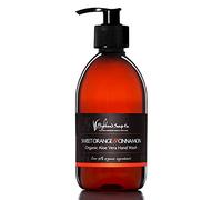 The Highland Soap Company Sweet Orange & Cinnamon Hand Wash 300ml - Organic, Natural Antibacterial Formula with Aloe Vera & Essential Oils