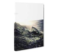 The Highlands in Scotland Canvas Print | Gallery Wrapped 30mm Frame Wall Art | 30x20 inches | Ready to Hang | Abstract Picture | Living Room Bedroom Lounge Office