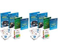 The Highway Code 2026 + Theory Test Book 2026 + DVSA Driving Essential Skills 2026 + Know Your Traffic Signs 2026 + 128 Road Signs Flash Cards 2026 - Driving Instructor Approved (Pack of 2)