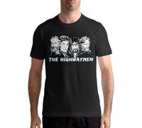 The Highwaymen T Shirt Sports Mens Tops Short Sleeve Tee S Black