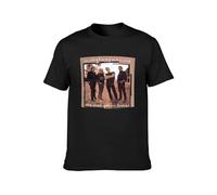 The Highwaymen The Road Goes On Forever Unisex 100% Cotton Short-Sleeve T-Shirts Black L