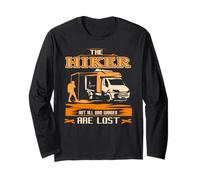 The Hiker Not Everyone Who Roams is Lost Adventure Long Sleeve T-Shirt