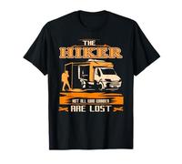 The Hiker Not Everyone Who Roams is Lost Adventure T-Shirt
