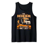 The Hiker Not Everyone Who Roams is Lost Adventure Tank Top