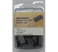 The Hillman Group 122707 Joint Fasteners, 1/2", 100-Pack, 100 Case