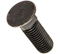 The Hillman Group 260123 5/8-Inch x 2-Inch Plow Bolts, 25-Pack, Black