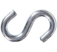 The Hillman Group 320240 .250 x 2" Zinc Plated S-Hook 50-Pack