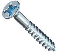 The Hillman Group 40854 Flat Head Phillips Wood Screw 12 X 1 1/2 50-Pack