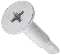 The Hillman Group 560661 10-24-Inch x 1-Inch Pan Head Wafer Head Phillips Self Drilling Screw, 100-Pack