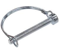 The Hillman Group 58529 Roud Loop Wire Lock Pin, 5/16 x 2-3/4-Inch, 3-Pack, Zinc