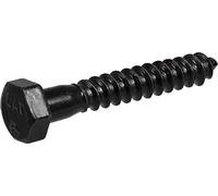 The Hillman Group 852519 5/16 x 1-1/2" Hex Lag Screw- Black Finish 6-Pack