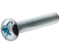 The Hillman Group 90413 1/4-20-Inch x 2-1/2-Inch Round Head Combo Machine Screw, 100-Pack