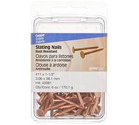 The Hillman Group Hillman Fastener Corp 42081 Copper Nail Slating, White, 1-1/2" x 11