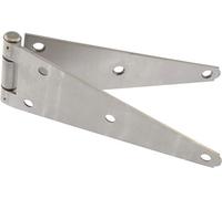 The Hillman GroupThe Hillman Group 851828 6" Heavy Strap Hinge - Stainless Steel 1-Pack