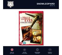 THE HILLS HAVE EYES DOUBLE MOVIE FILM COLLECTION DVD PART 1 + 2 Brand New UK R2