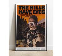 The Hills Have Eyes - Scary Dude WIth A Stare - Classic Horror Slasher Film Movie Promo : A Huge 36"x24" Poster Print Similar (Slightly Larger) to A1 Size : Vintage Retro Reproduction