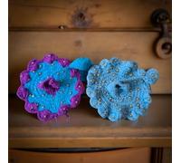 The Himalayan River Bal Gopal Ji Woolen Moti Dress Set with Cap, Size 6, Pack of 2, Handcrafted Designer Winter Poshak, Multicolor, Soft Fabric, 10 cm