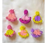 The Himalayan River Handcrafted Woolen Winter Dress Set for Laddu Gopal, Designer Krishna Ji Poshak with Cap, Pack of 6, Size 0-1 Number