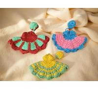 The Himalayan River Laddu Gopal Designer Winter Woolen Dress Set with Cap, Mix Color Poshak for Bal Gopal Ji, Size 5, 3 Pieces Vastra for Krishna Ji