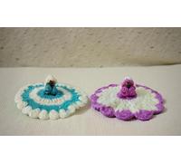 The Himalayan River Ladoo Gopal Winter Dress Set, Woolen Mix Colour Poshak with Cap for Lord Krishna Ji, Heavy Designer Vastra, Size 7, 2 Pieces