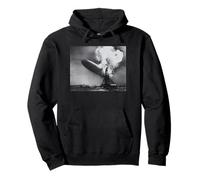 The Hindenburg disaster by Sam Shere Pullover Hoodie